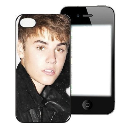 Bieber Phone! Photo frame effect