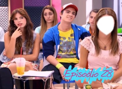 Violetta your face Photo frame effect