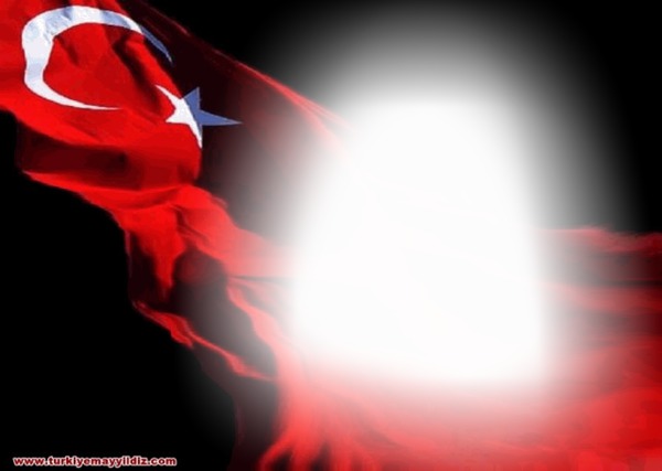 türk bayrak Montaje fotografico