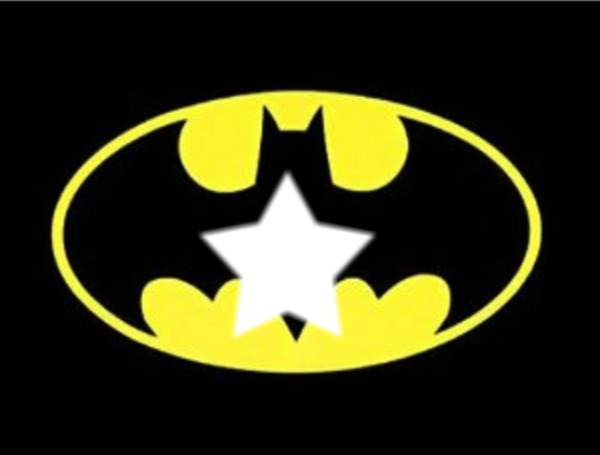 Batman cadre étoile Fotomontaggio