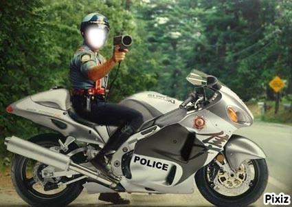 police Fotomontaggio