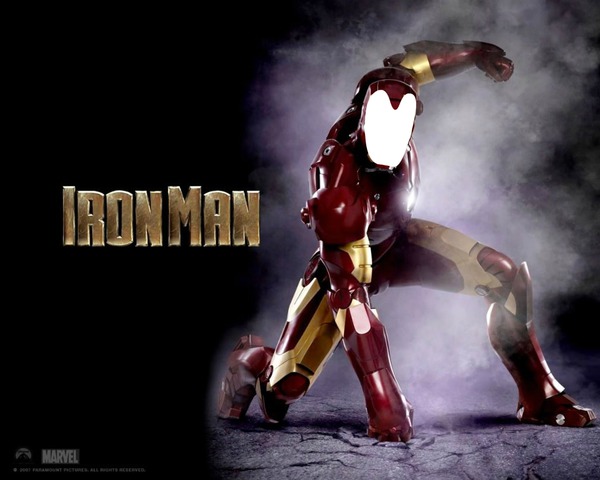 iron man Fotomontaggio