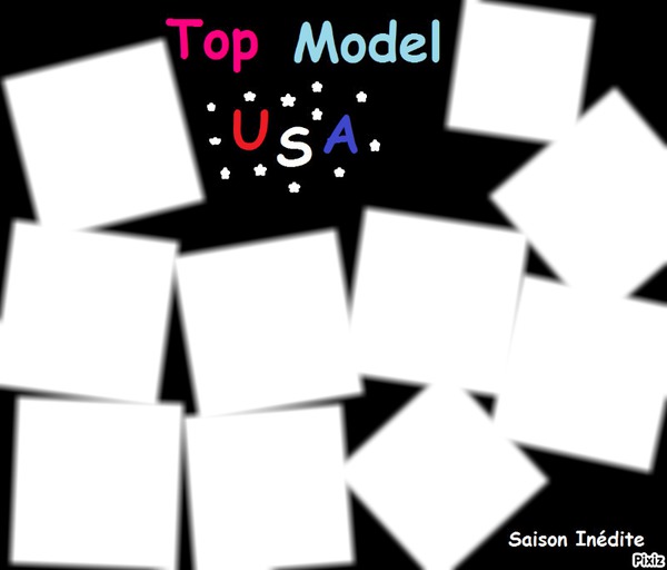 Top model usa Fotomontage