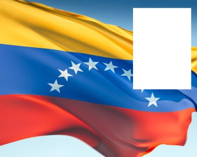 Venezuela flag Fotomontage