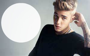 Justin Bieber 1 image Photo frame effect
