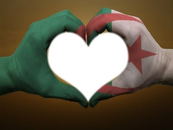 i love algerie Fotómontázs