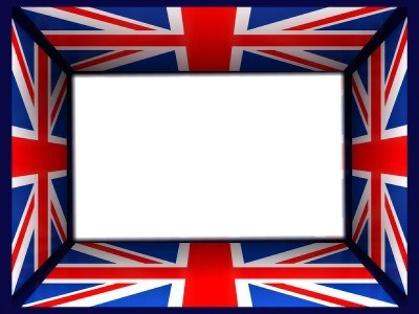 Great Britain Photo frame effect