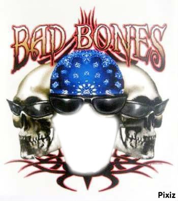 BAD bones Fotomontáž