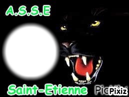 ASSE Saint-Etienne Fotomontáž