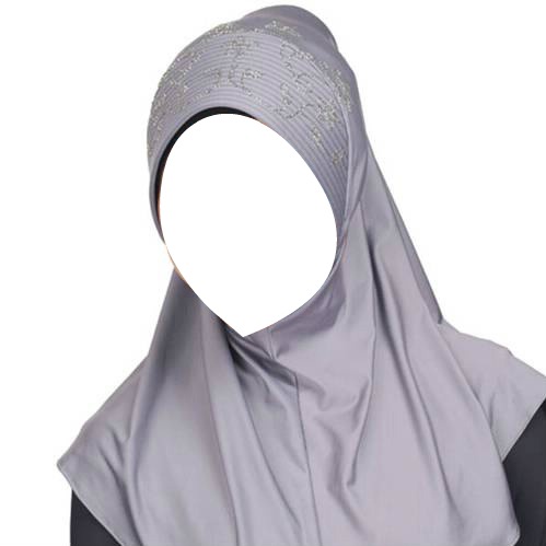 Hijab Face Fotomontagem