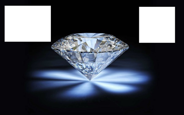 diamant Fotomontage