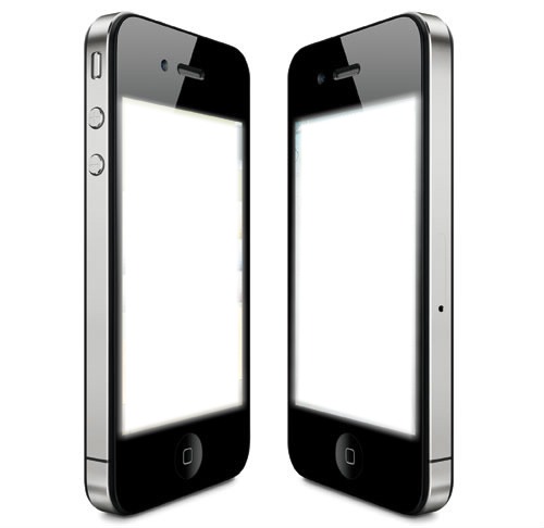 iPhone 4 Fotomontage