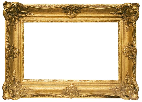 Gold Frame Photo frame effect