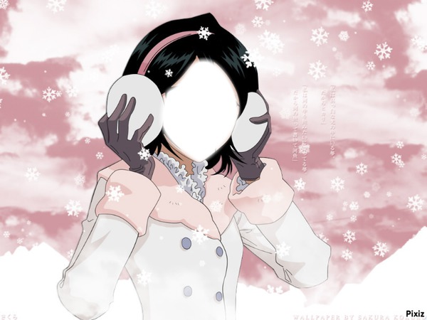 Rukia  Dans Bleach Fotomontage