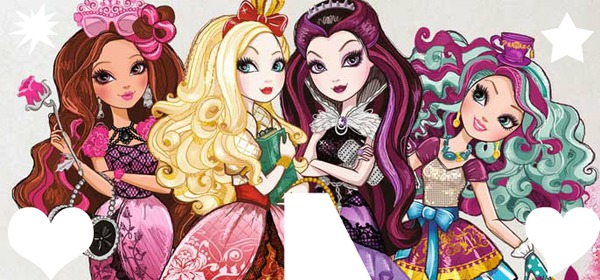 Y LOVE EVER AFTER HIGH Photo frame effect