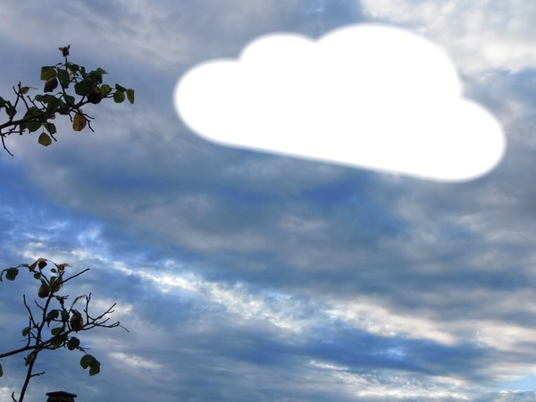 nuageux Montaje fotografico