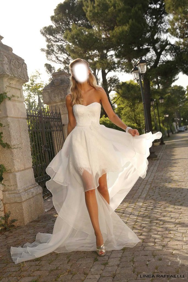 robe de mariée Фотомонтаж