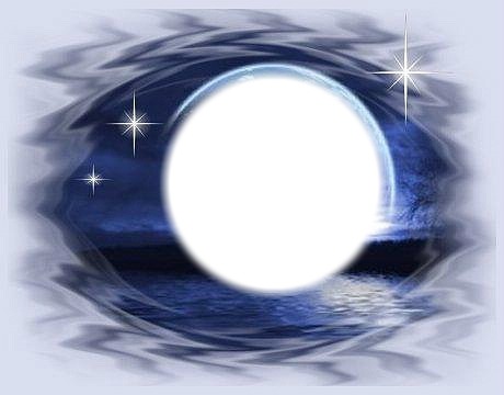 nuit bleue étoilée Φωτομοντάζ