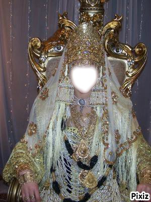 robe traditionnel Fotomontaža