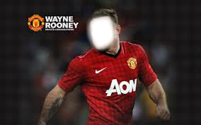 Wayne Rooney フォトモンタージュ