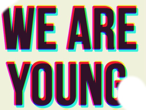 we are young Fotomontáž