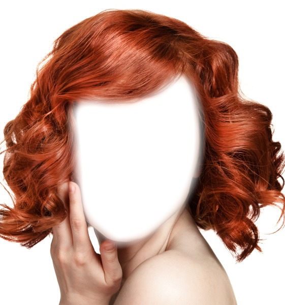 red hair Photomontage