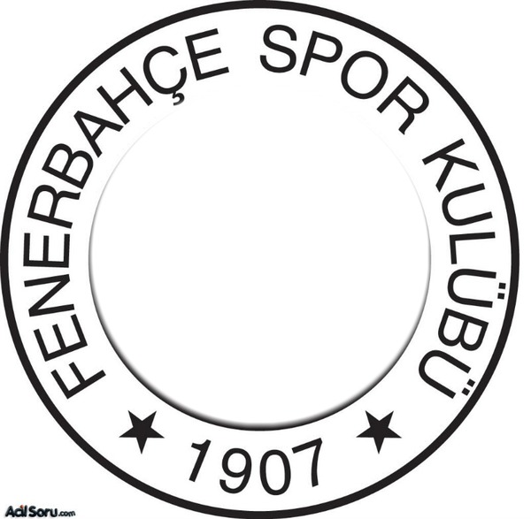 fenerbahçe logo Fotomontāža