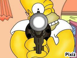Homer Simpson Montaje fotografico