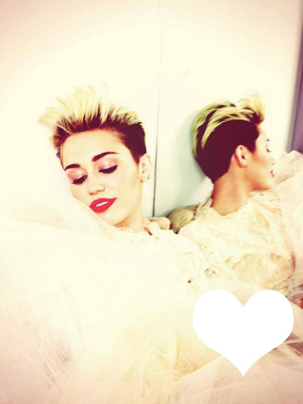 Miley Cyrus フォトモンタージュ