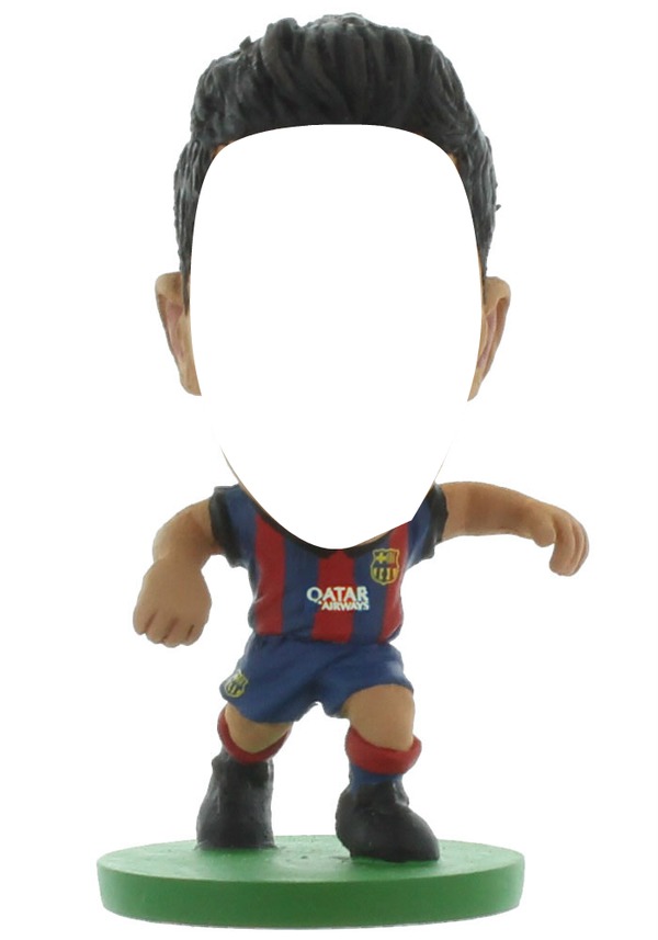 Jugador del FC Barcelona Montage photo