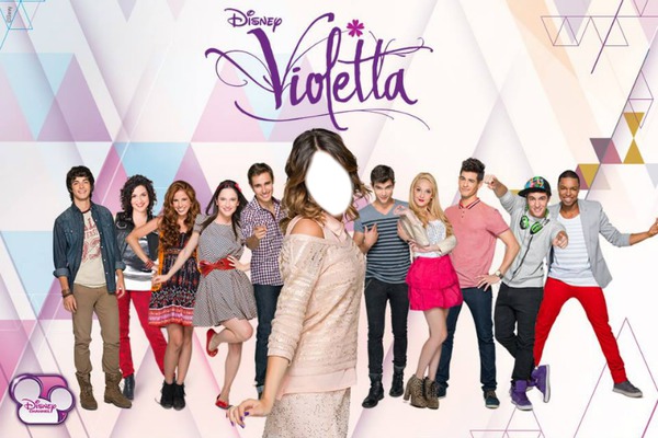 Violetta eres tu, disfrutalo; By: Tinista#Forever Fotomontasje