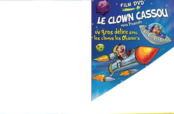 dvd clown Fotomontaggio