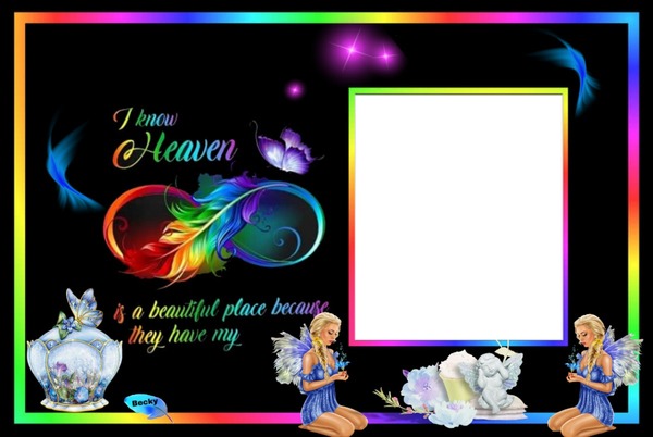 i know heaven is beautiful Photomontage