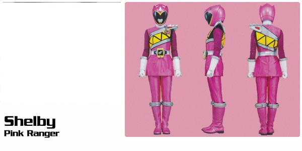 Power Rangers Dino Charge Shelby Fotomontaggio