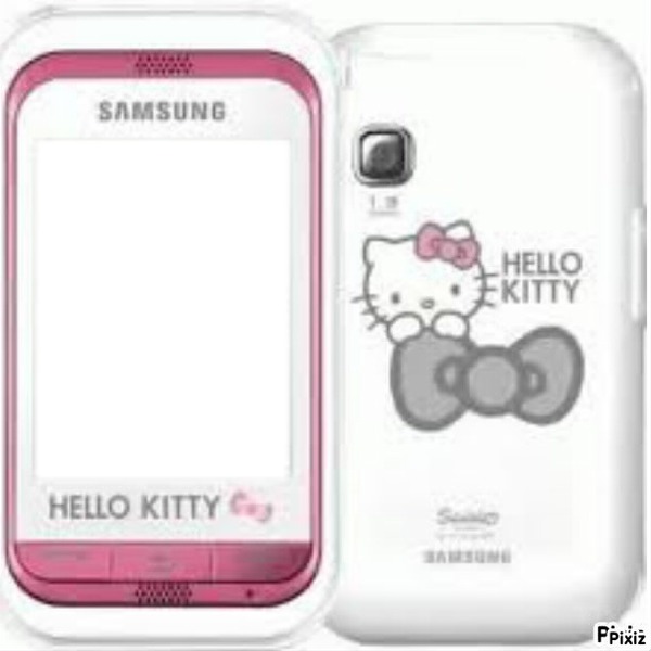 HandPhone Hello Kitty フォトモンタージュ