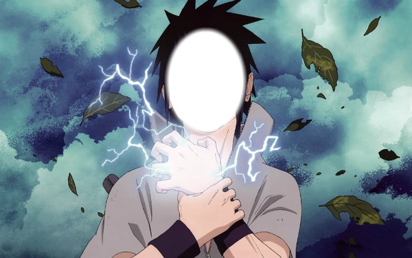 sasuké -naruto Fotomontagem