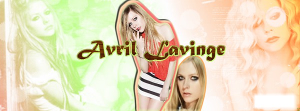 Avril Lavinge Fotomontage