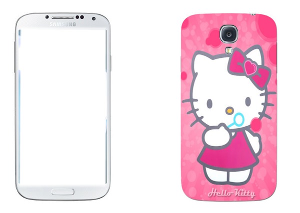 hello kitty pink Photo frame effect