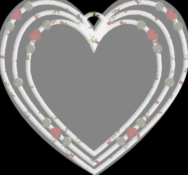 Hearts Roses Fotomontáž