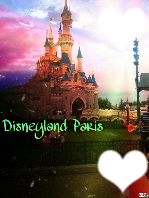 Disneyland paris Fotomontaggio