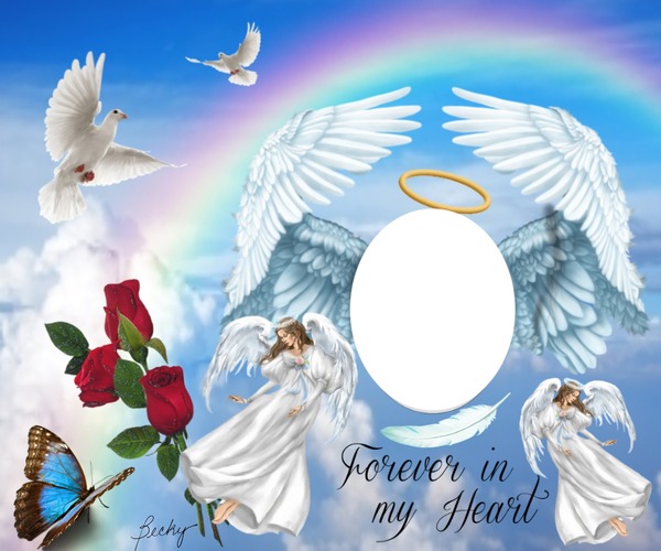 forever in my  heart Photomontage
