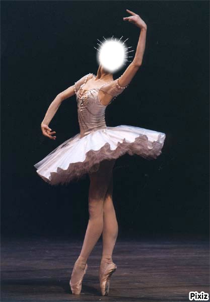 bailarina Fotomontagem