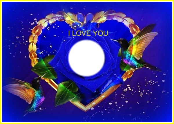I LUV YOU Montage photo