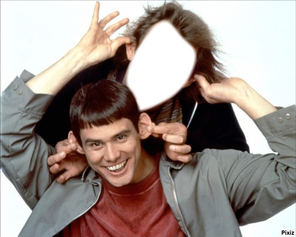 dumb and dumber Photo frame effect