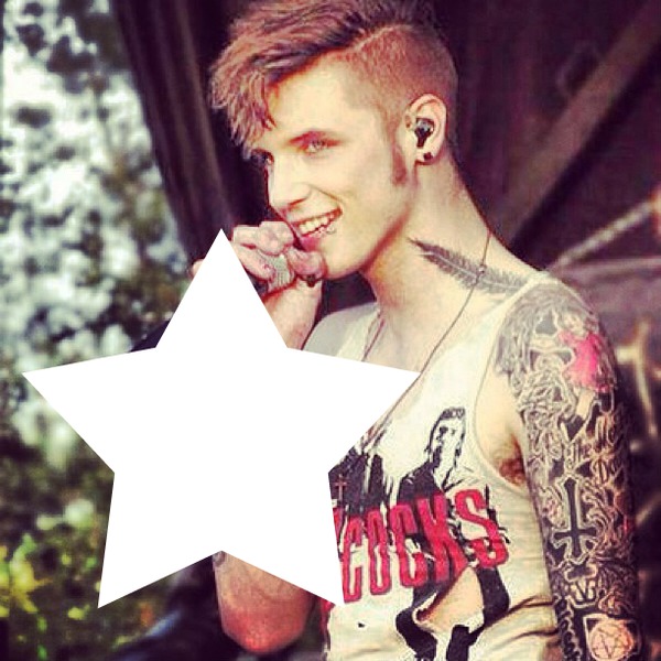 andy biersack Photo frame effect
