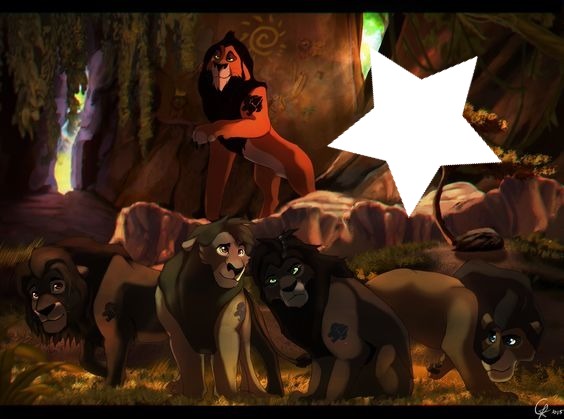 Lion guard Scar and guard Montage photo