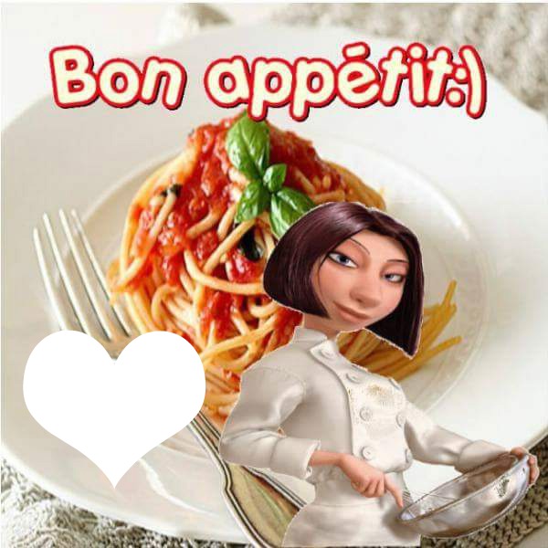 bon appetit Fotomontage