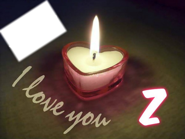 i love you Z Fotomontaža