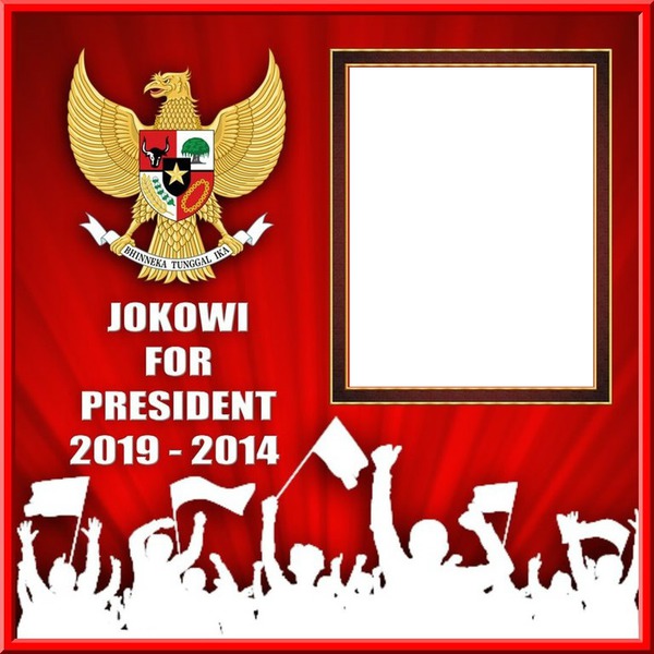 JOKOWI FOR PRESIDENT Fotomontáž