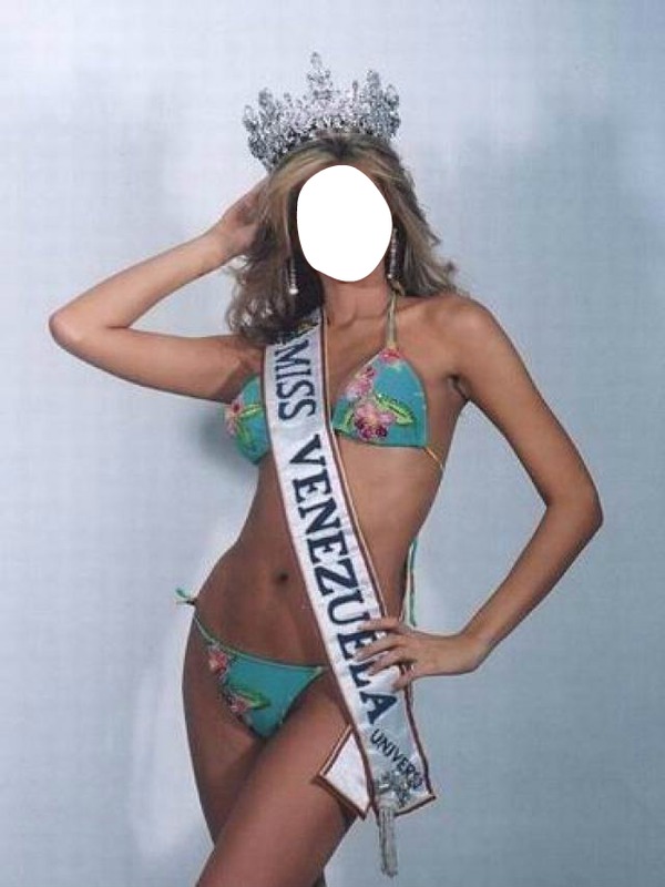 Miss Venezuela Photo frame effect